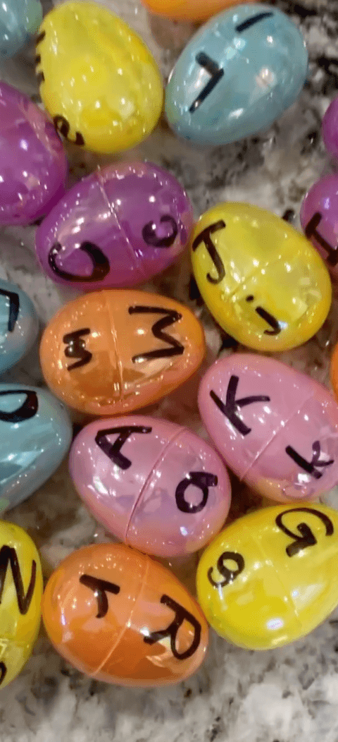 Alphabet Easter Egg Hunt