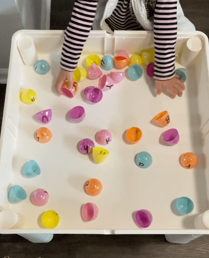 Alphabet Easter Egg Hunt
