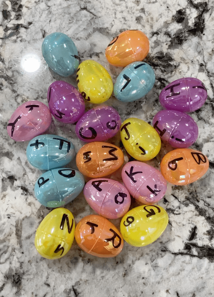 Alphabet Easter Egg Hunt