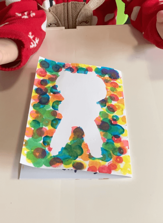 Dot Marker Bunny Silhouette