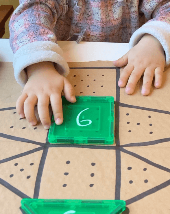 Christmas Tree Number Puzzle