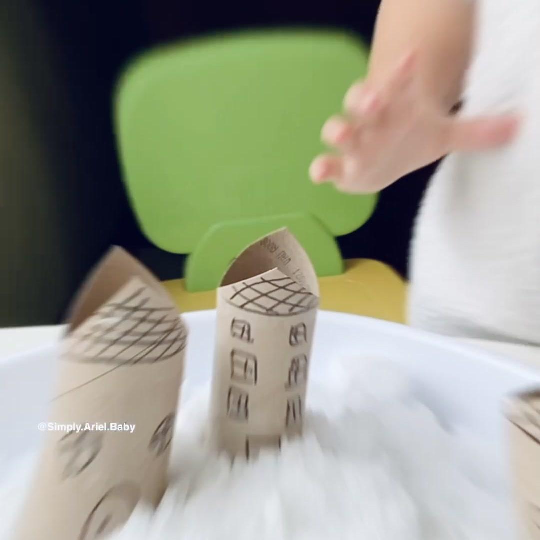 Diaper Snow City Play