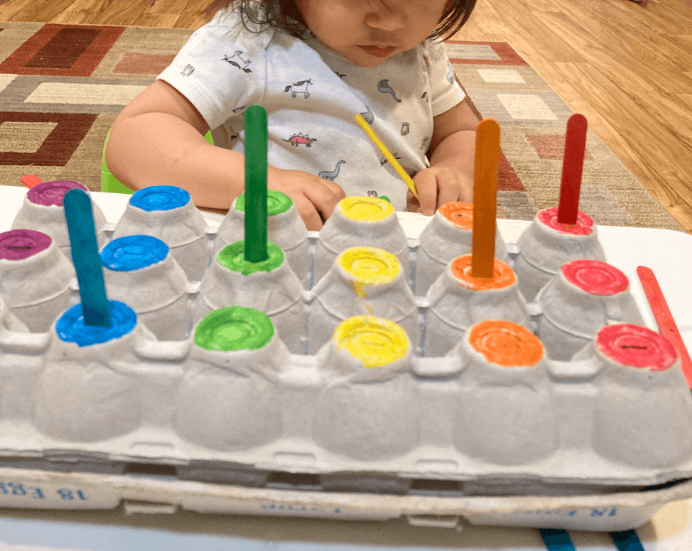 Egg Carton Color Match
