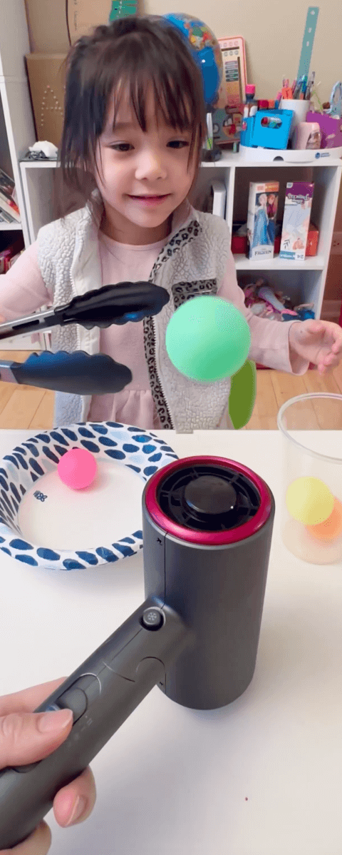 Floating Ping Pong Ball Catch