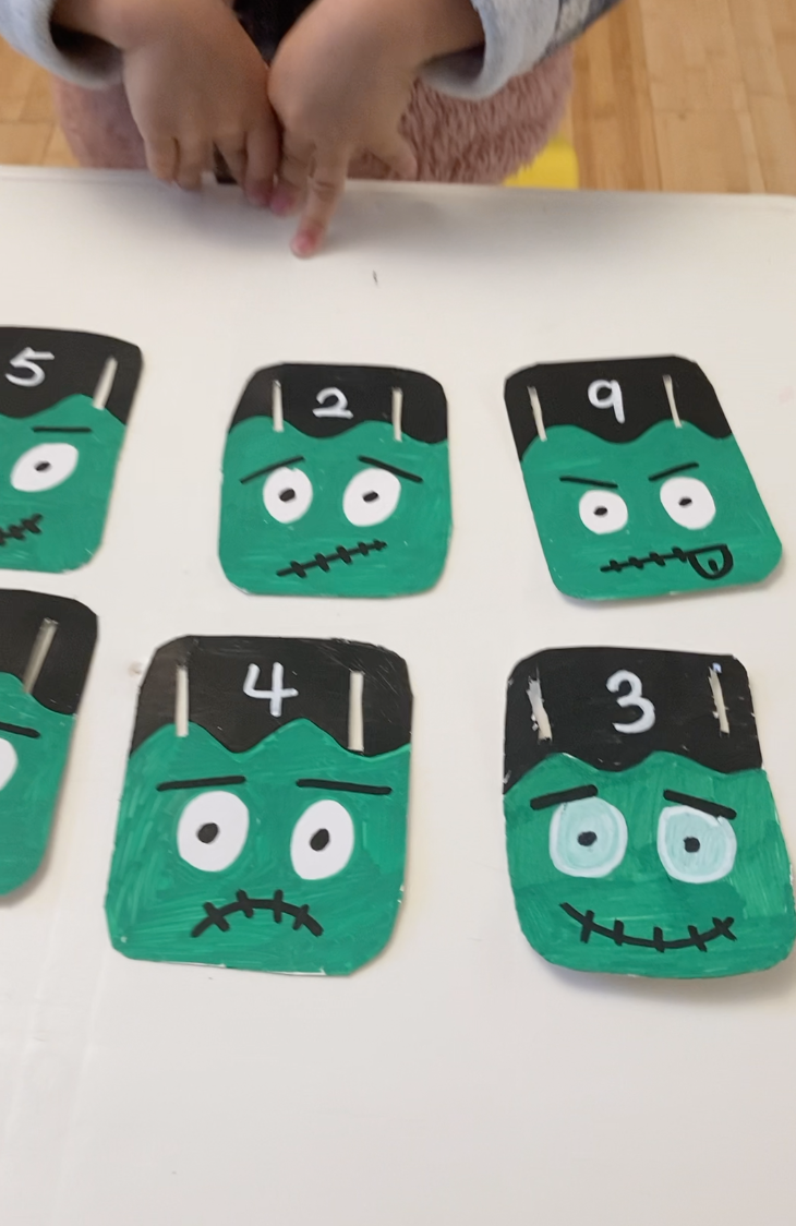 Frankenstein In-Between Numbers