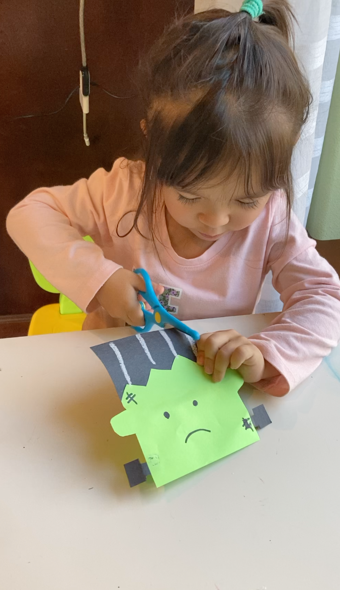 Frankenstein Hair Cutting