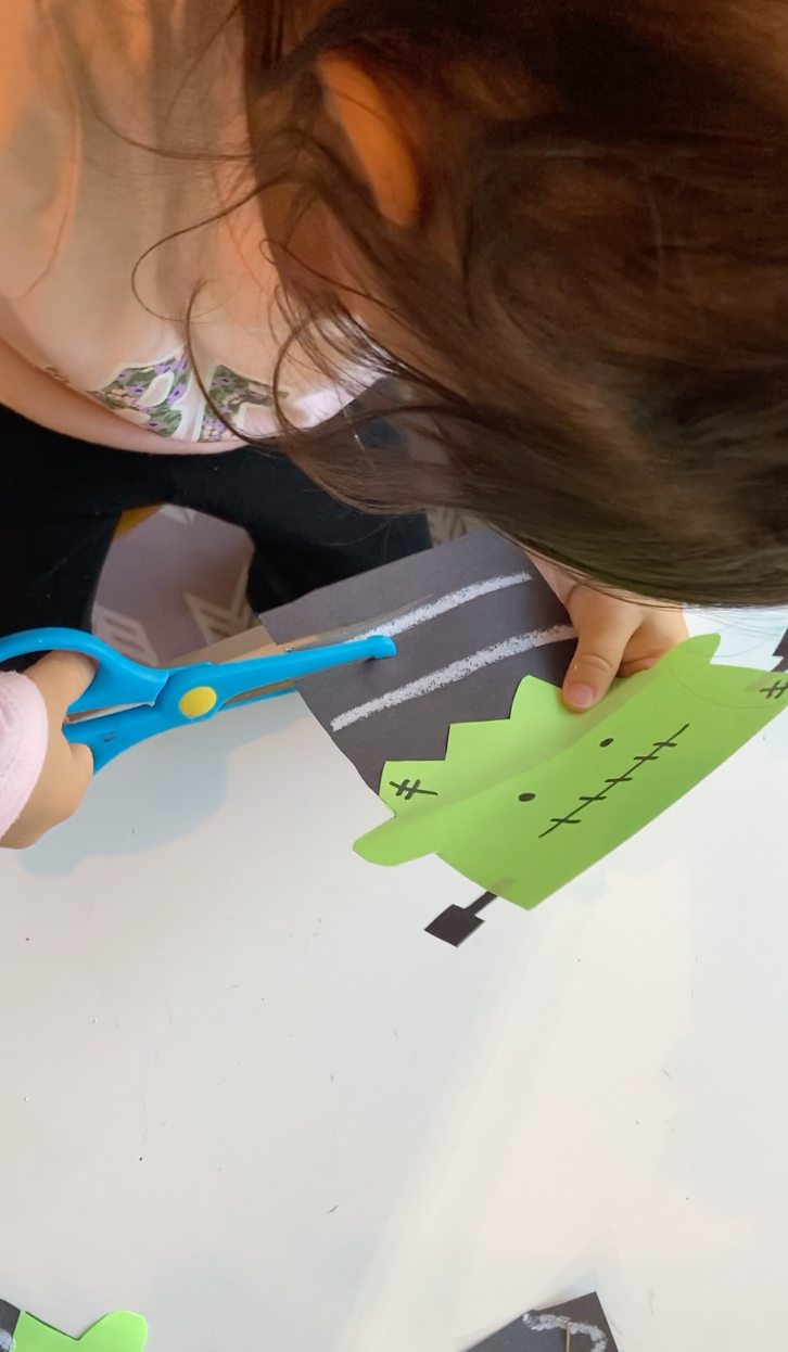 Frankenstein Hair Cutting