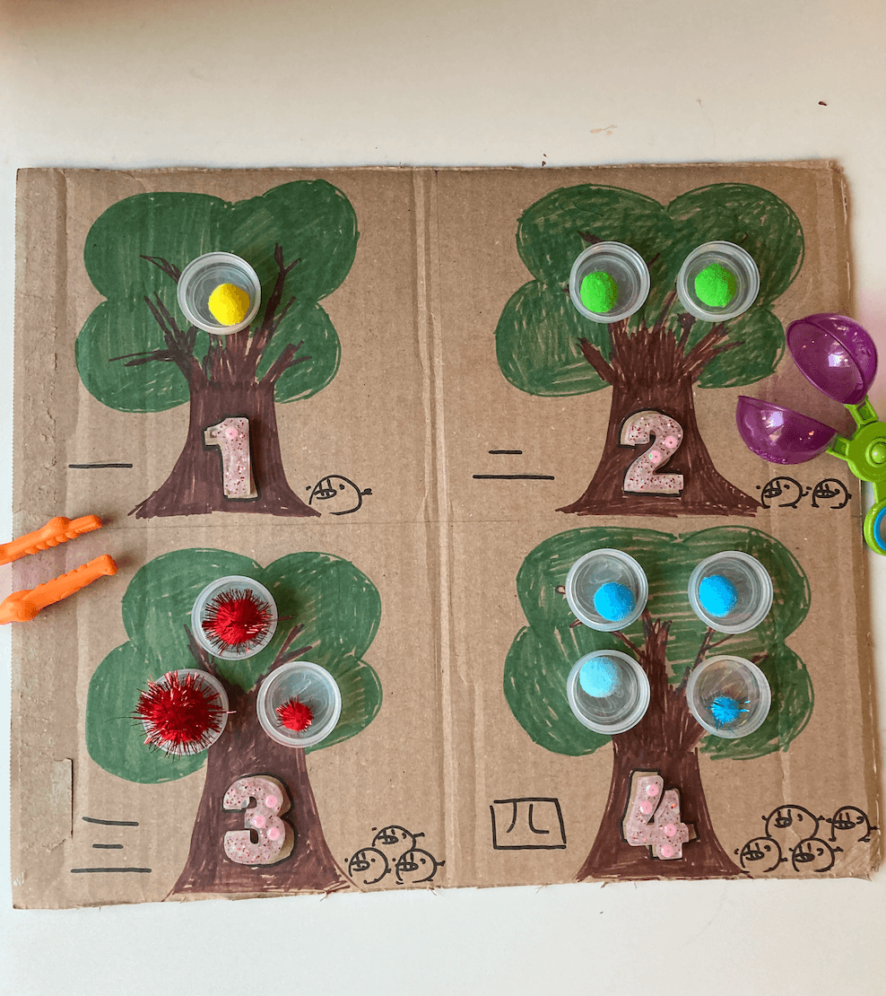 Fruit Tree Number Board