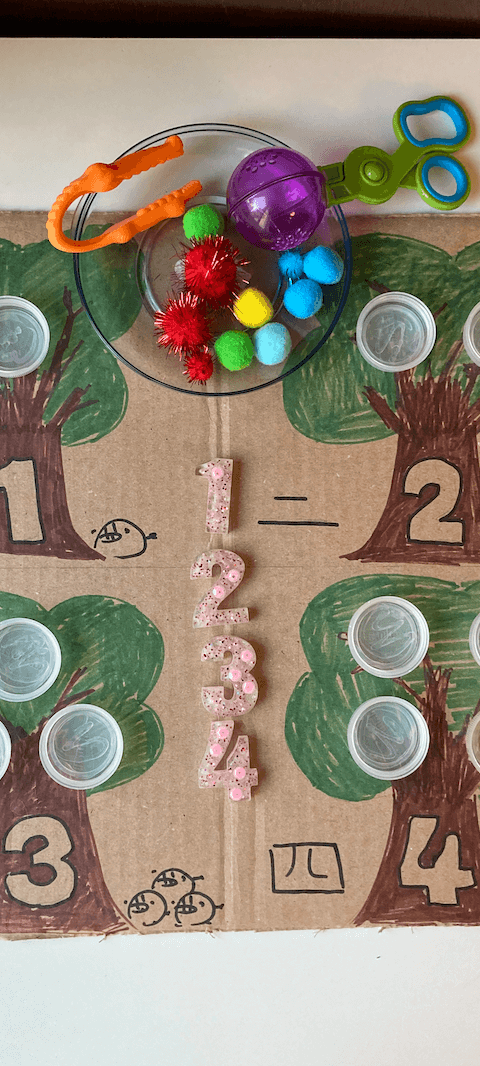 Fruit Tree Number Board