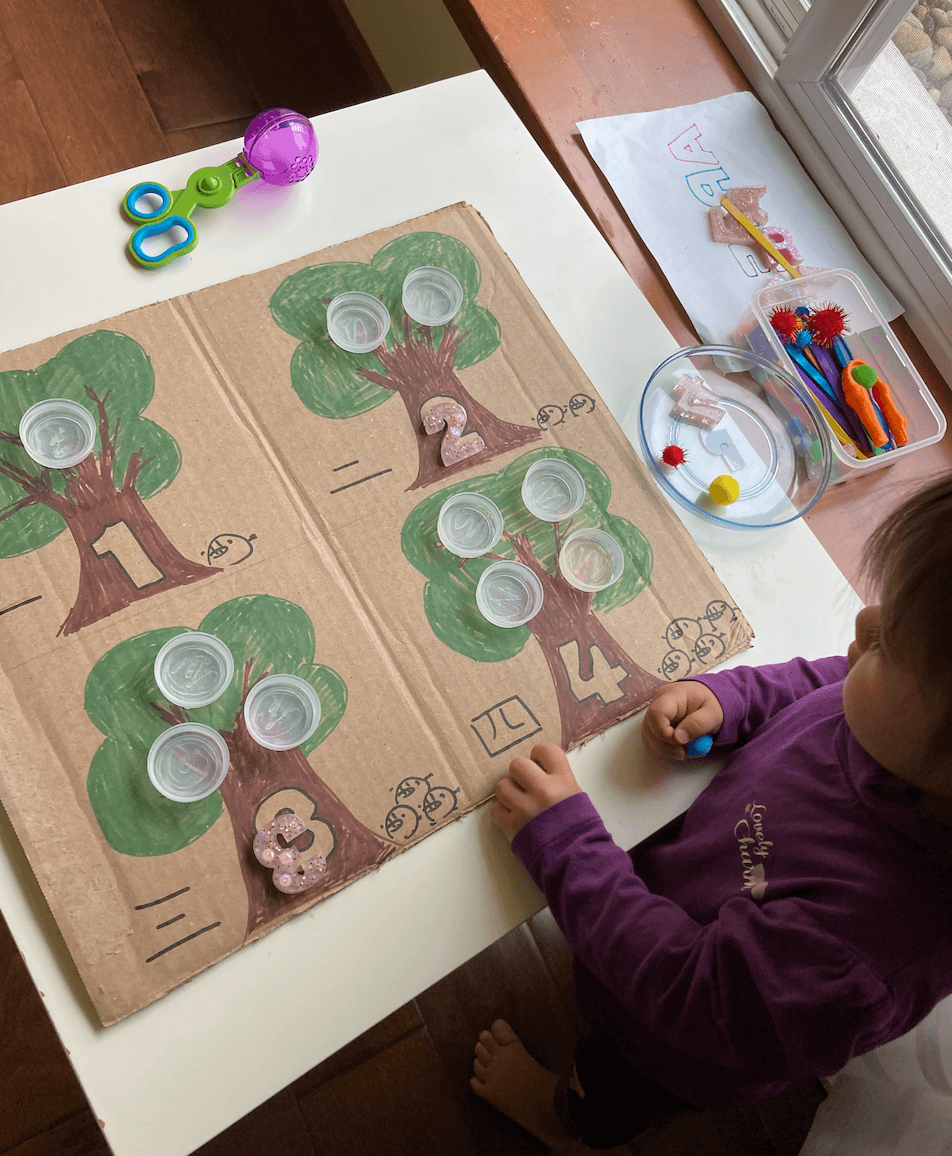 Fruit Tree Number Board