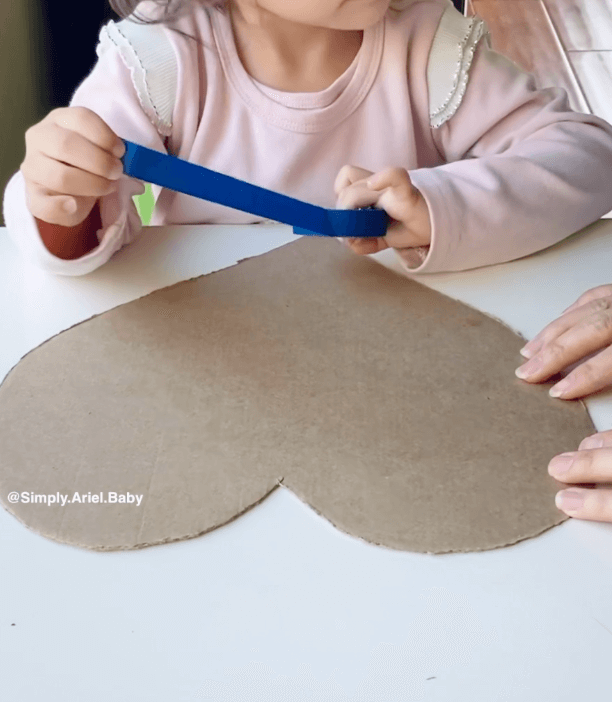 Tape Heart Puzzle