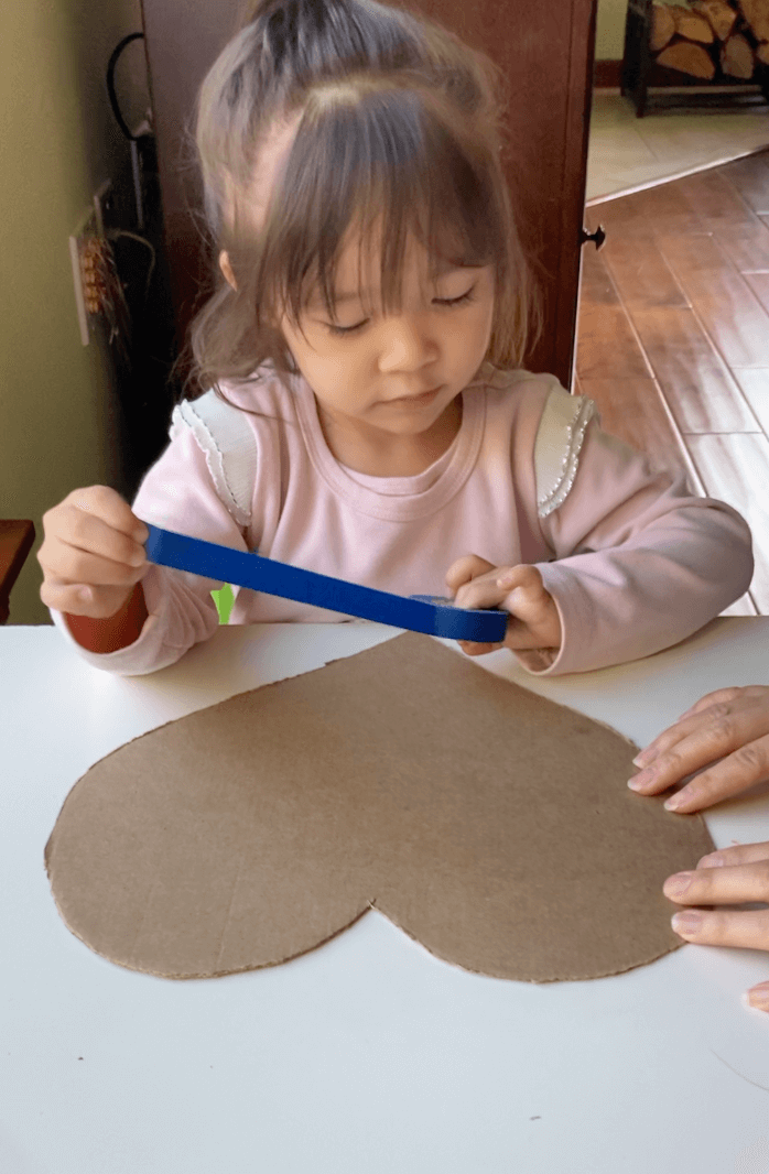 Tape Heart Puzzle