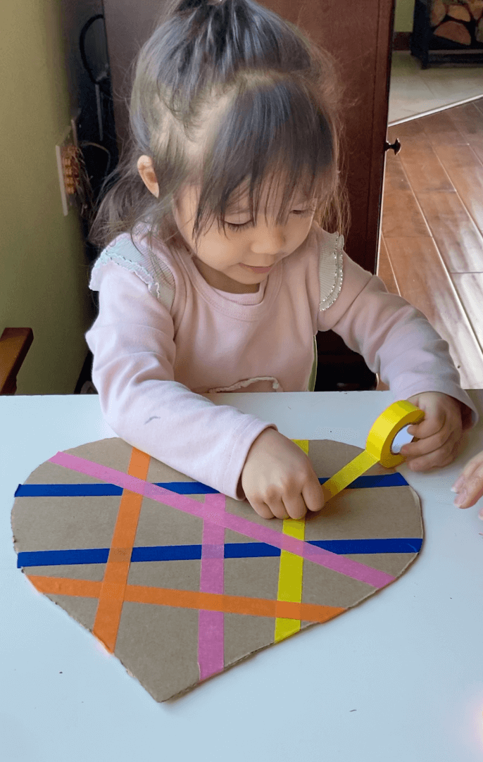Tape Heart Puzzle