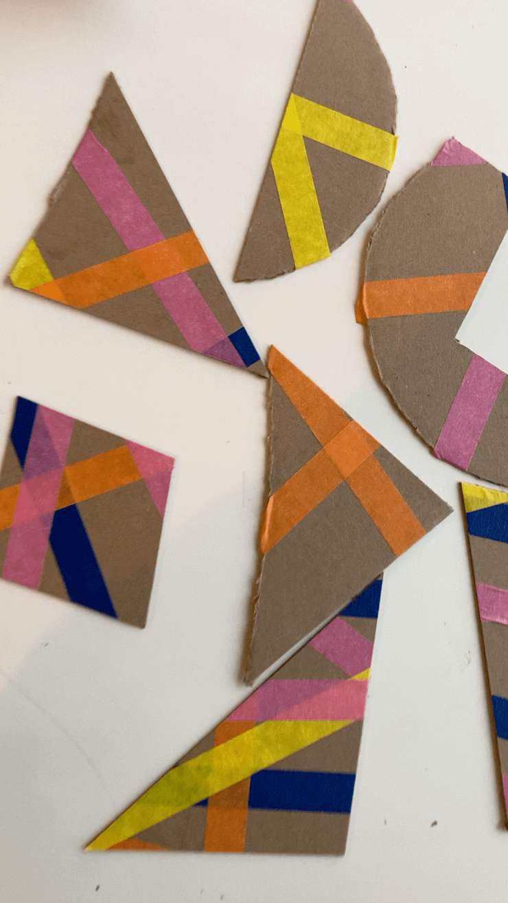 Tape Heart Puzzle