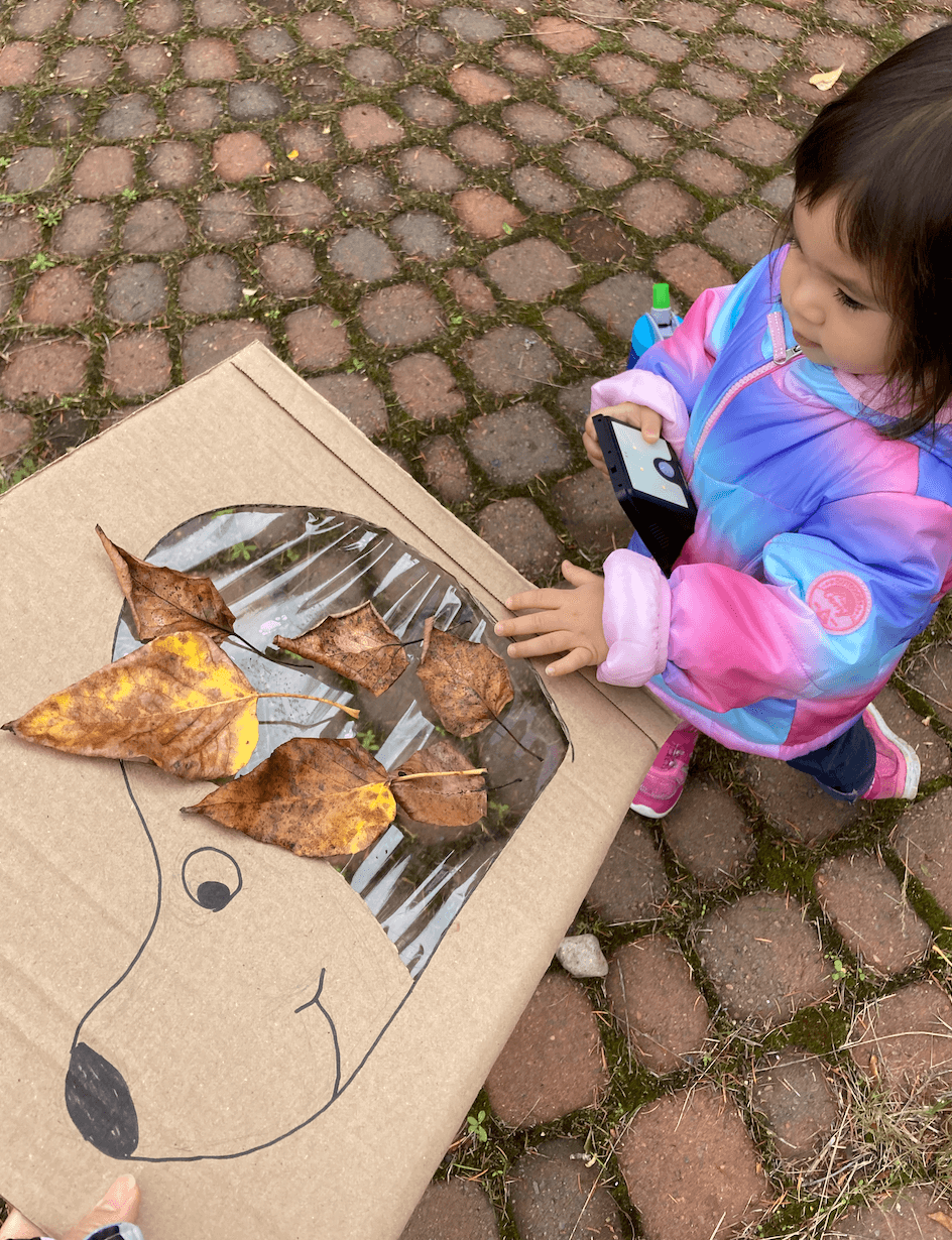 Hedgehog Leaf Nature Craft