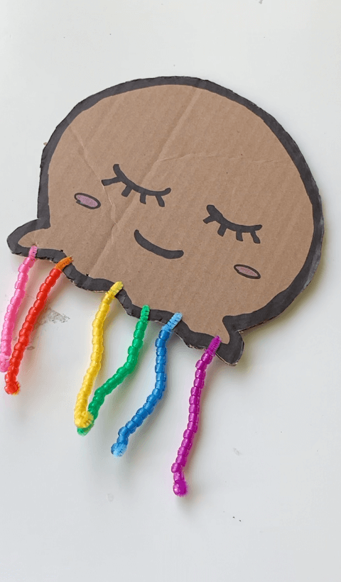 Jellyfish Bead Craft