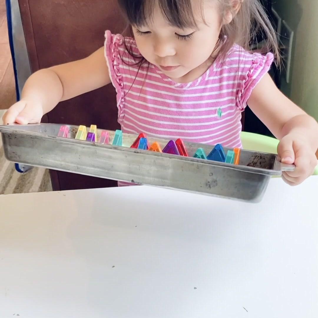 Magnetic Tile Tray Maze