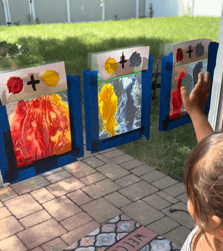 Mess Free Color Mixing Bag
