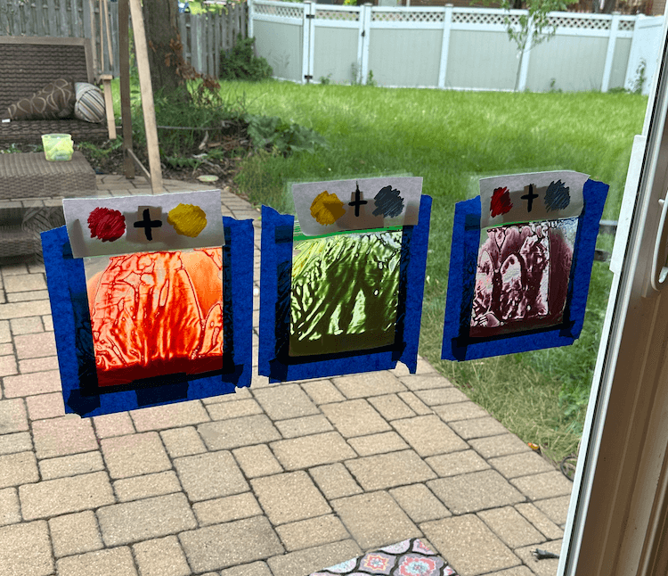 Mess Free Color Mixing Bag