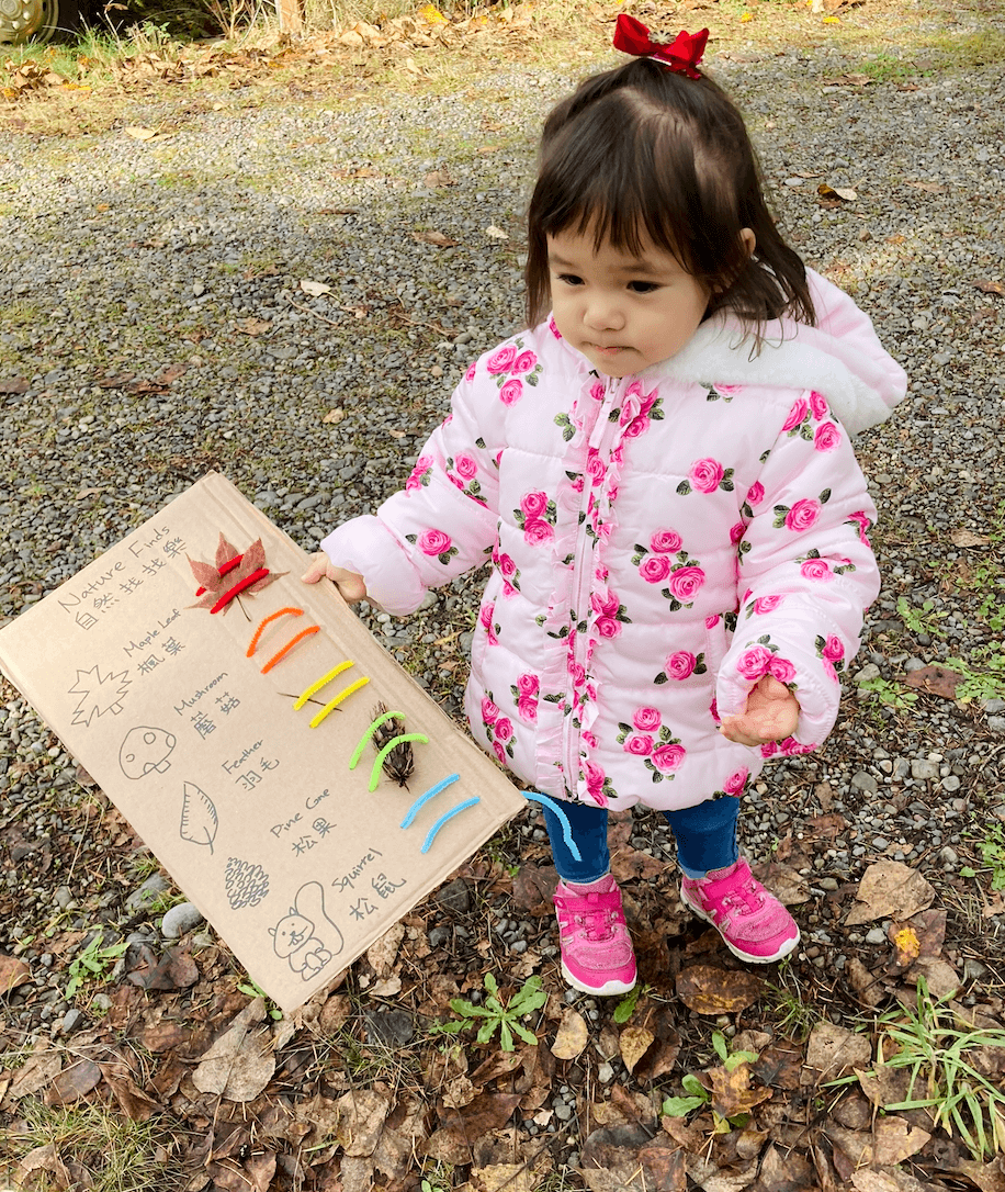 Cardboard Nature Treasure Hunt