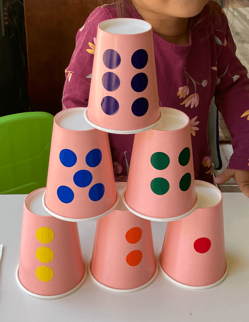 Number Stacking Cups