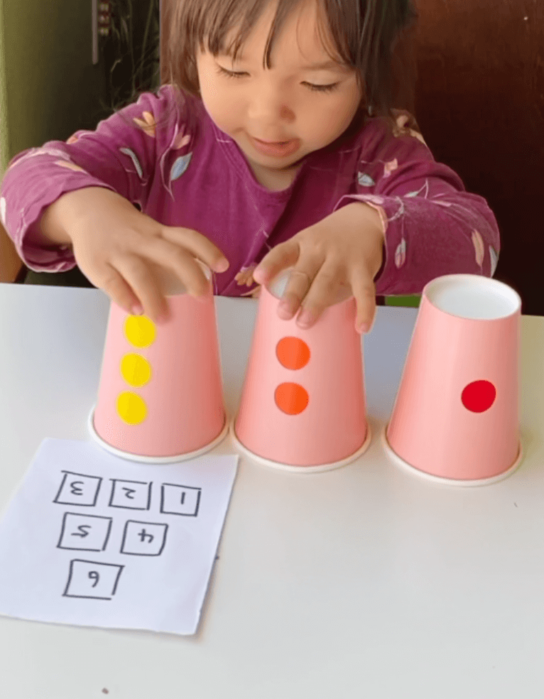 Number Stacking Cups
