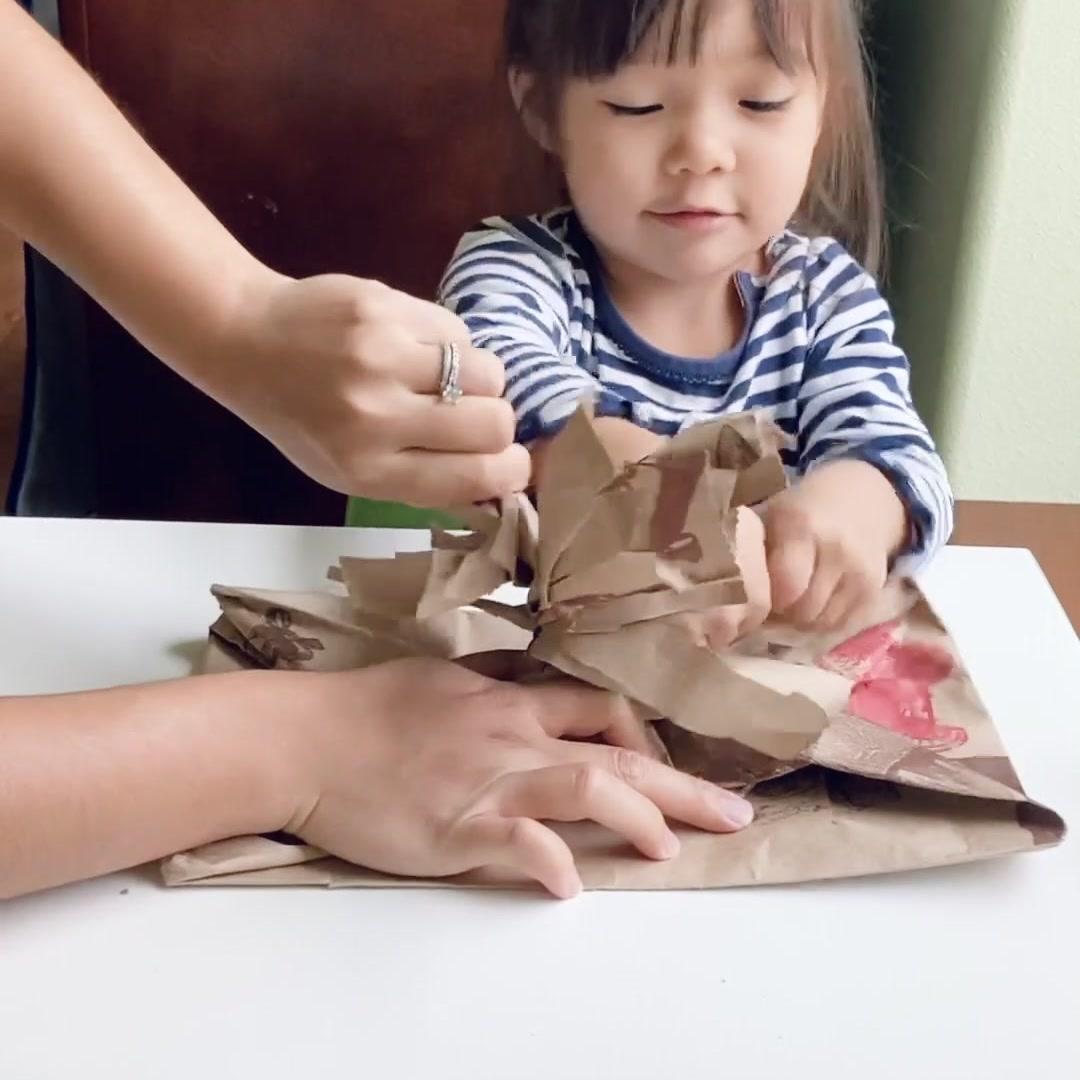 Paper Bag Autumn Tree