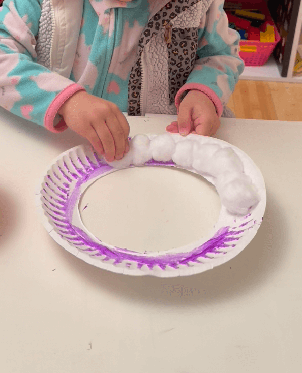 Cotton Ball Bunny Mask