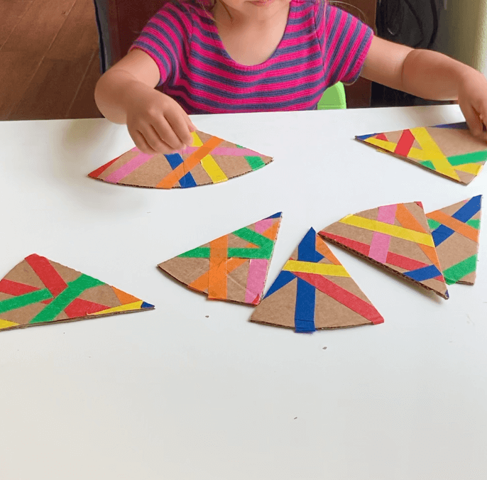 Pizza Tape Puzzle