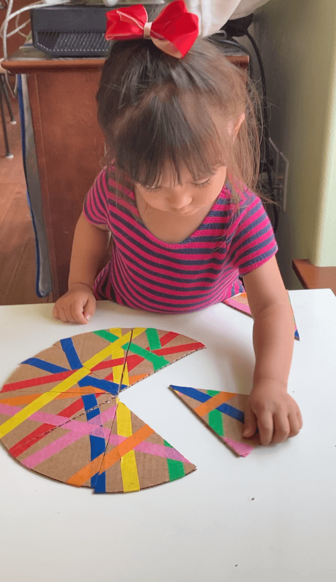 Pizza Tape Puzzle