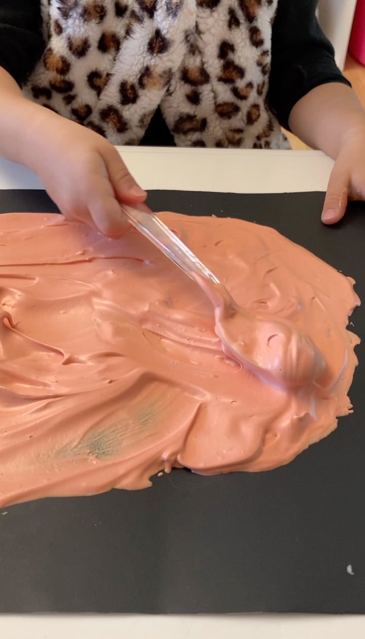 Pumpkin Puffy Paint