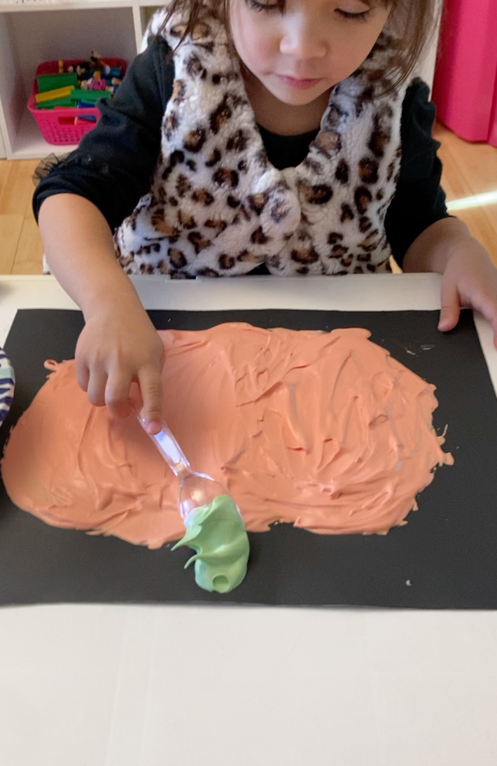 Pumpkin Puffy Paint