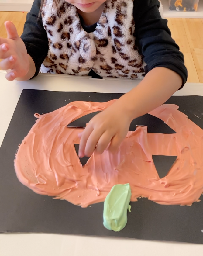 Pumpkin Puffy Paint