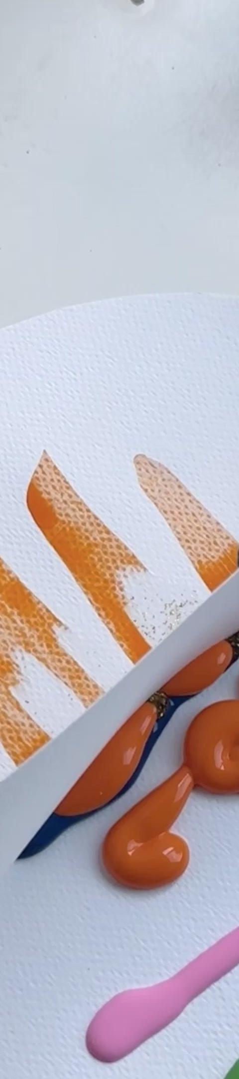 Scrape Paint Birthday Card