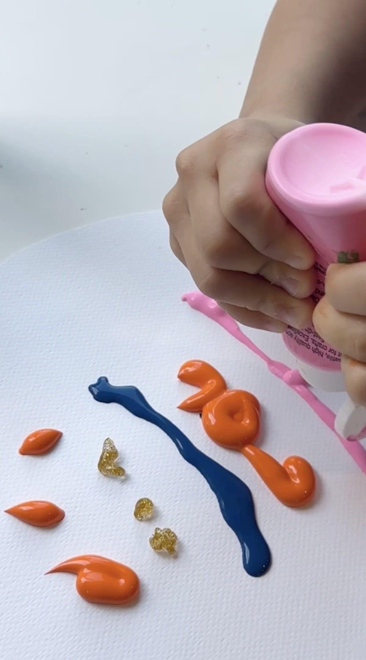 Scrape Paint Birthday Card