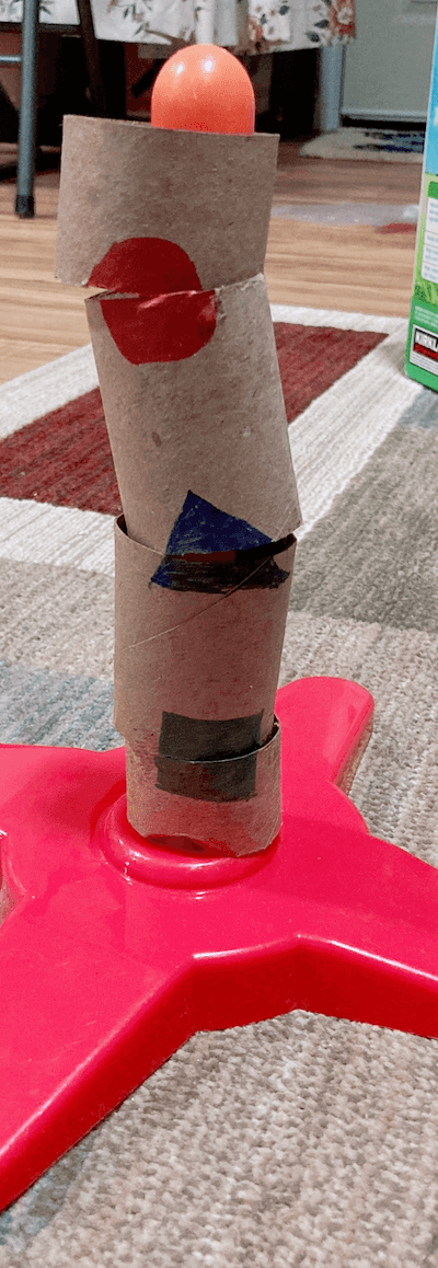 Shape Paper Roll Stacking