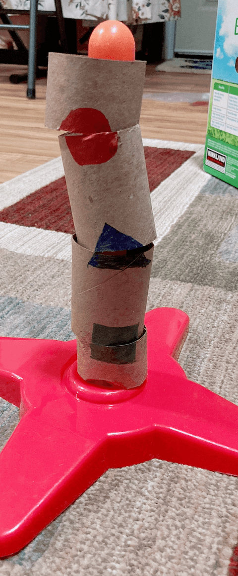 Shape Paper Roll Stacking