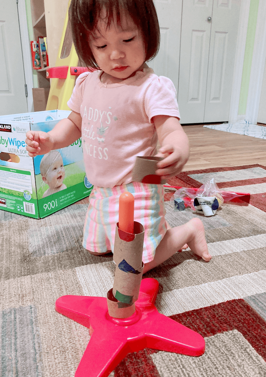 Shape Paper Roll Stacking
