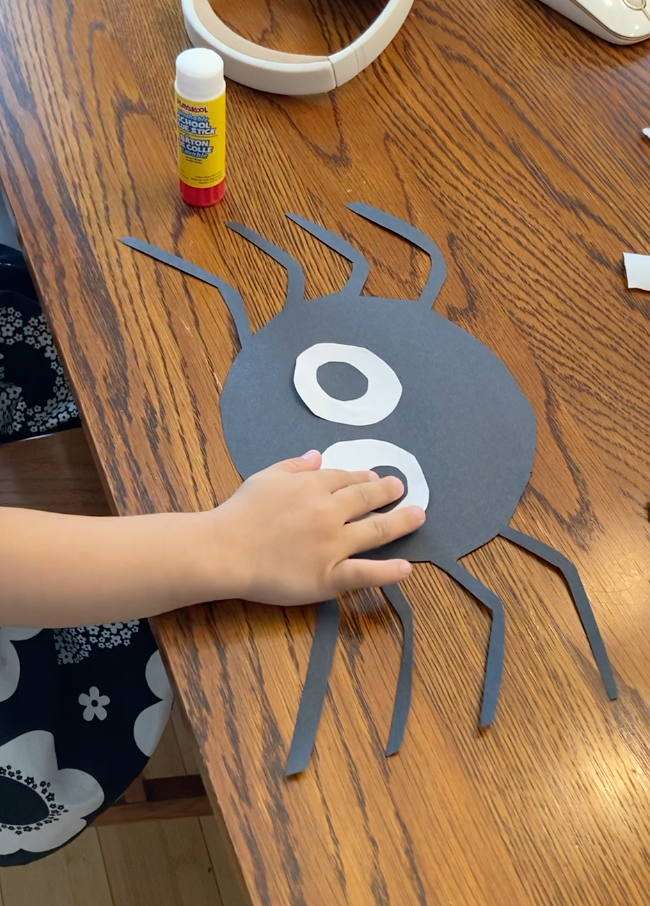 Sticky Tape Spider Web