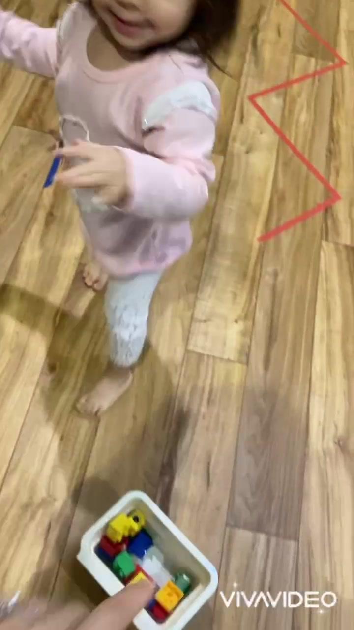 Tape Floor Obstacle Course