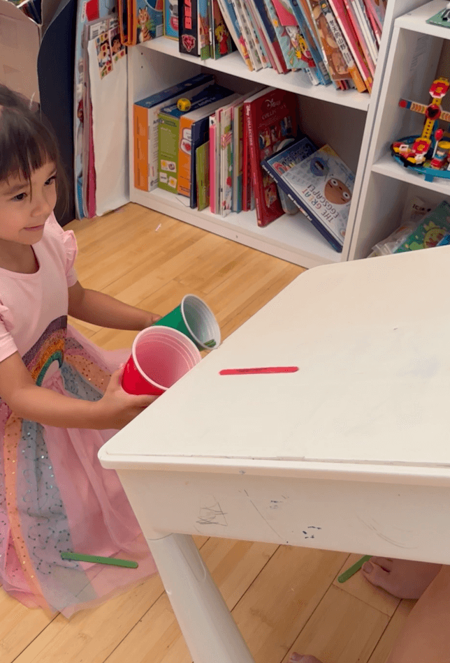Tilted Table Stick Catch