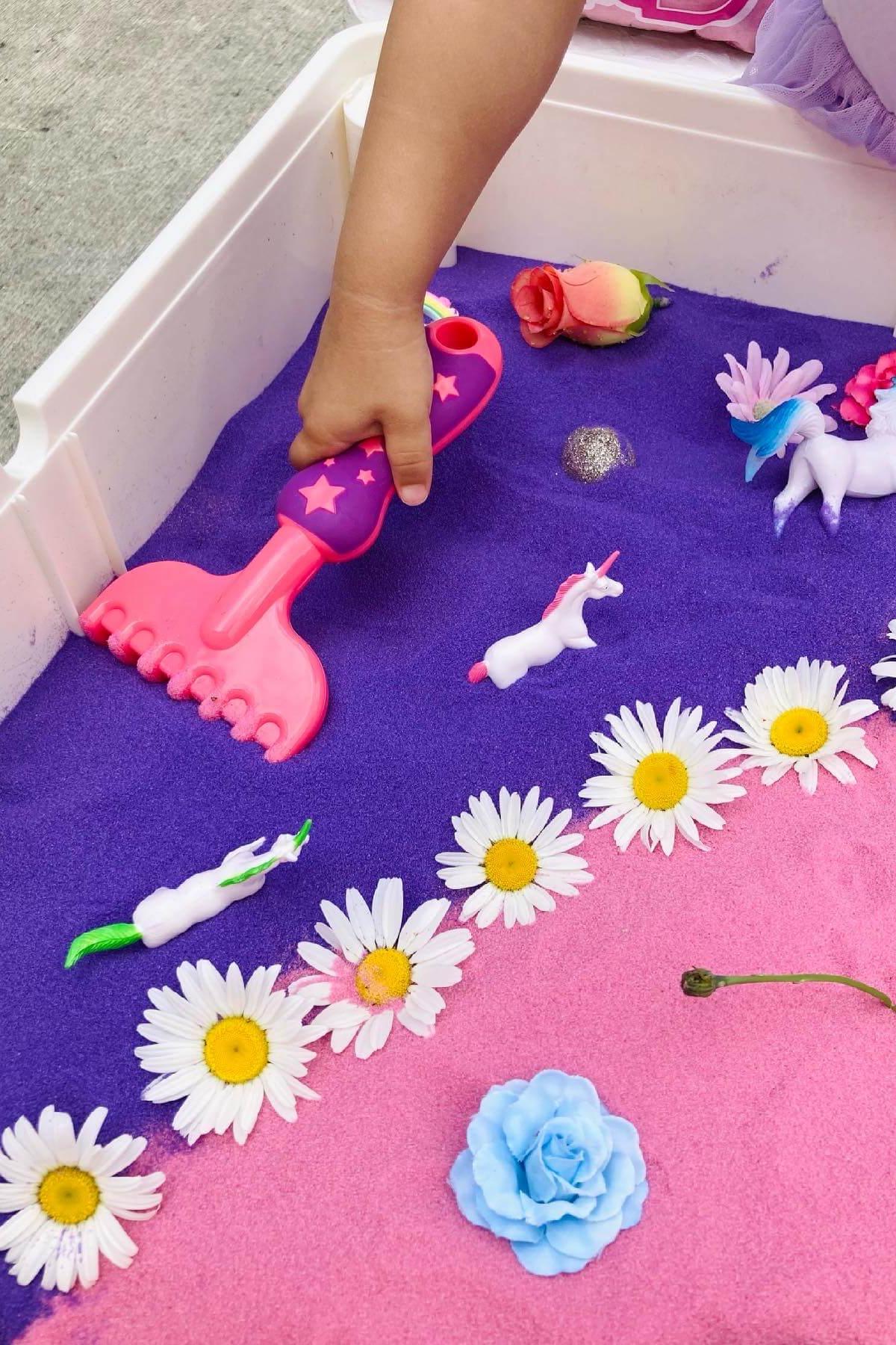 Unicorn Sand Play