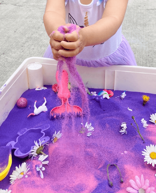 Unicorn Sand Play