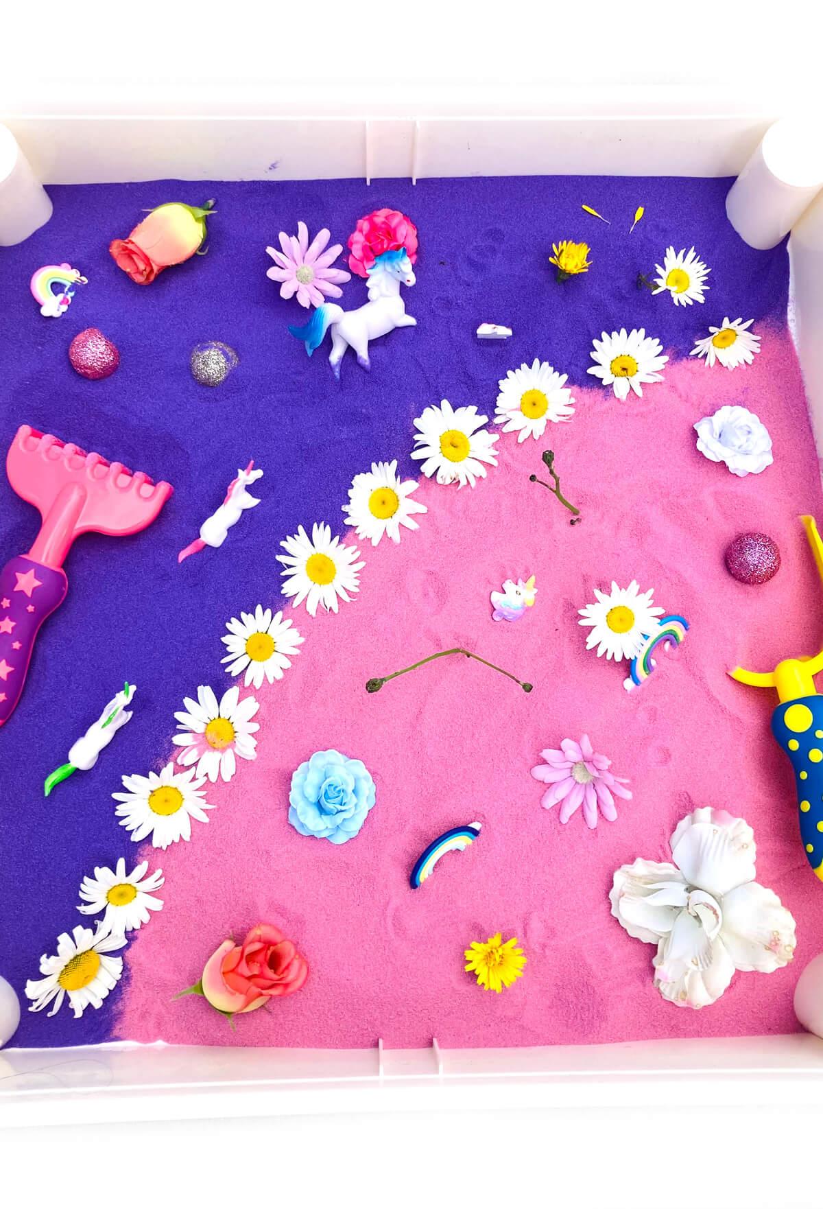 Unicorn Sand Play
