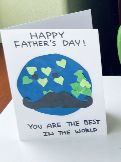 Best Dad in the World Card