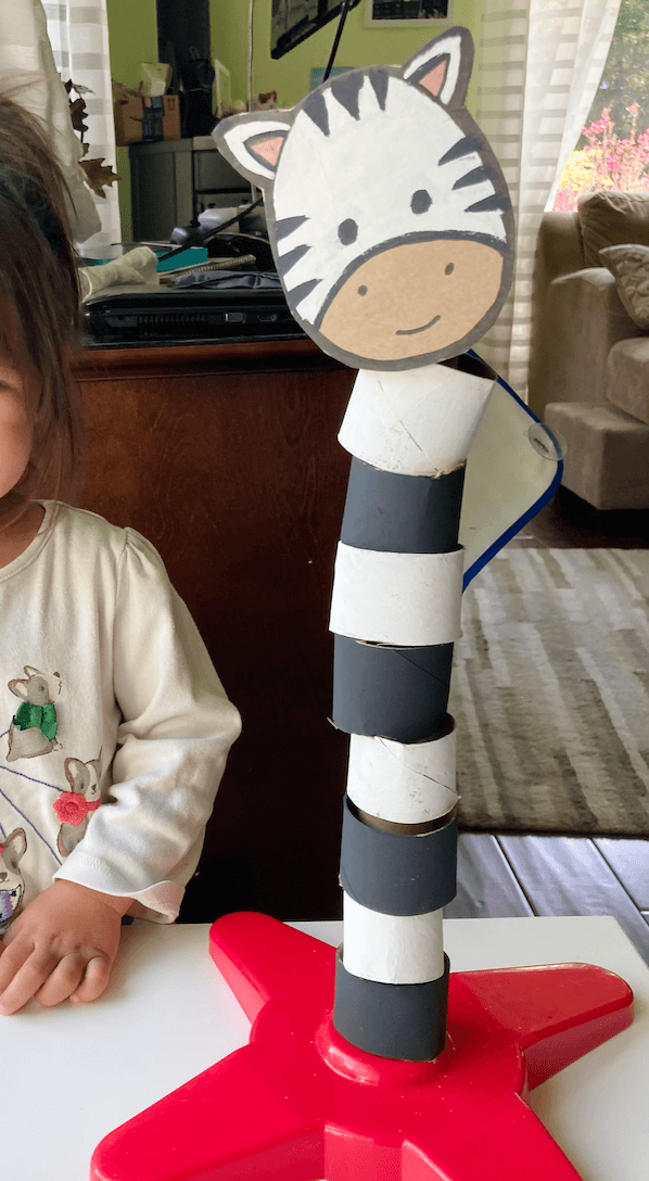 Zebra Stacking Game
