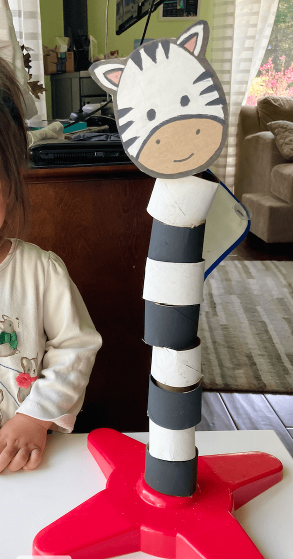 Zebra Stacking Game