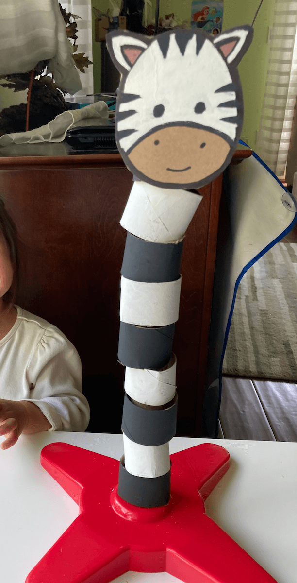 Zebra Stacking Game